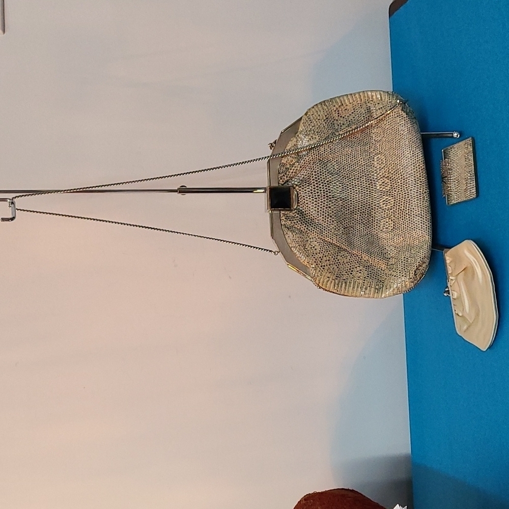 Judith Leiber VINTAGE Snakeskin Clutch Purse